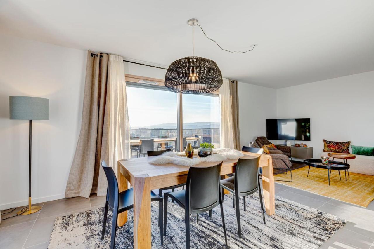 Serenity - 3 Bedroom Top Floor Apartment Parking & Lake View Terrace Annecy Exteriér fotografie
